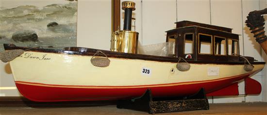 Model steam tug